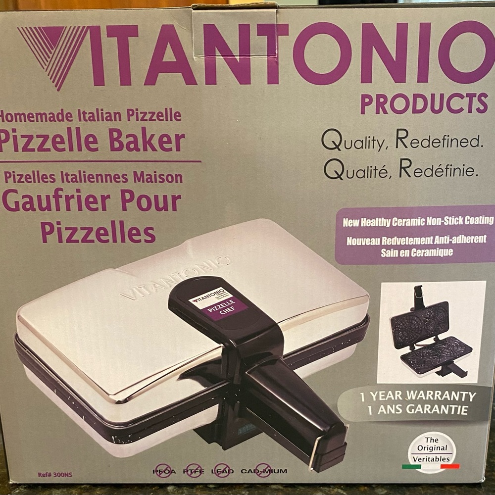 Vitantonio 300NS Pizzelle Maker - BRAND NEW IN BOX